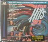 Various &lrm;&ndash; Neue Hits 91 &bull; Die Internationalen Superhits VG+ / NM dublu cd synth pop , europop _ Ariola, Germania, 1991