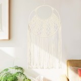 VidaXL Cuier de perete din macrame, 40x80, bumbac