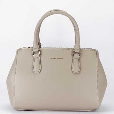 Geanta medie bej taupe David Jones CM7111 17 foto