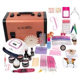 Kit Unghii False cu Gel SensoPRO Milano 15ml si Geanta LUXORISE - Promotie #12 + CADOU 15 Pensule Ma