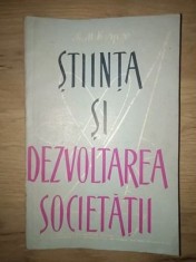 Stiinta si dezvoltarea societatii- M. M. Karpov