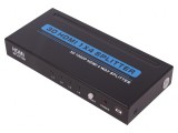 Splitter HDMI 1.3 Negru Intrare DC și HDMI Soclu
