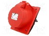 Conector alimentare AC, IEC 60309, IP44, 32A, 400V AC, 4 pini, PCE - 424-6