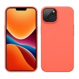 Husa kwmobile pentru Apple iPhone 14, Silicon, Roz, 59071.141, Carcasa