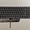 Tastatura Laptop, Dell, Latitude 3520, P108F, P108F001, P108F002, iluminata, gri deschis, layout US