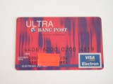 B10 11 - Card bancar foarte vechi - piesa de colectie