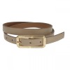 Curea dama, casual-eleganta, din piele ecologica, latime 2 cm, crem - CRD010CR, CK LEATHER