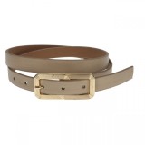 Curea dama, casual-eleganta, din piele ecologica, latime 2 cm, crem - CRD010CR, CK LEATHER