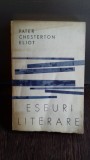 ESEURI LITERARARE - PATER CHESTERTON ELIOT