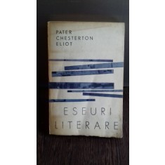 ESEURI LITERARARE - PATER CHESTERTON ELIOT