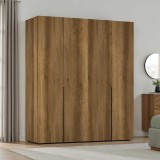 Dulap Haine Adore Oryana cu 4 usi cu rafturi si umerasi, 180 x 210 x 62 cm