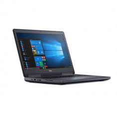 Laptop Refurbished DELL PRECISION 7720, Procesor I7 7820HQ, Memorie RAM 16 GB, SSD 512 GB, Placa Video NVidia QUADRO P3000, ecran 17&amp;quot;, Cu baterie NOUA foto