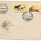 Romania (39) - Caini de vanatoare, 1965, serie de 3 FDC