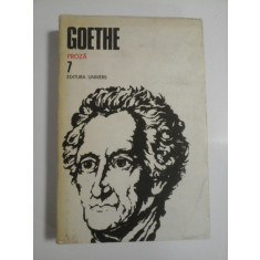 GOETHE - ANII DE DRUMETIE AI LUI WILHELM MEISTER