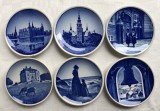 Cumpara ieftin Set de sase farfurioare de colectie din portelan fin danez ROYAL COPENHAGEN (3)
