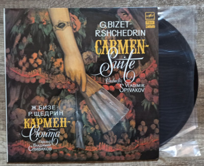 G. Bizet - R. Shchedrin, Carmen Suite, Vladimir Spivakov// disc vinil foto