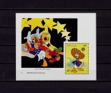 ✅Belize 1986 &quot;Disney- Craciun 1986 Donald Duck &quot;, $4 , colita 88 ,MNH