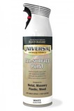 Vopsea Spray Universal Alb Mat 400ml, Rust-Oleum