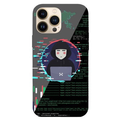 Husa compatibila cu Apple iPhone 15 Plus model Cyber crime, Silicon, TPU, Viceversa foto