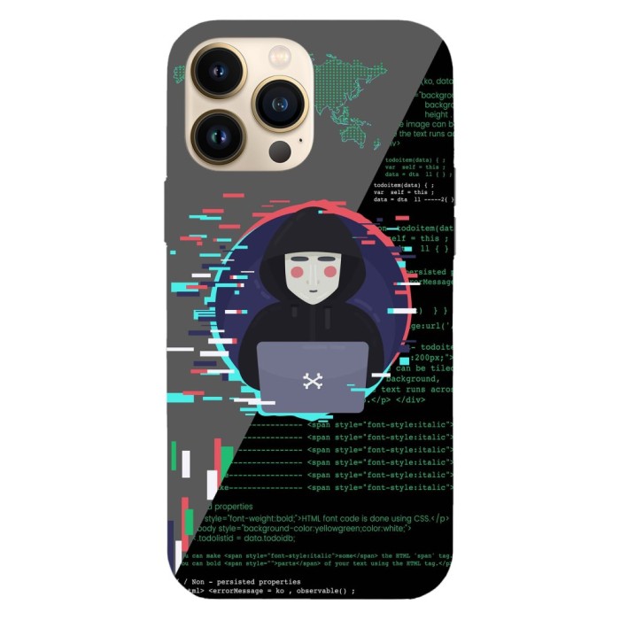 Husa compatibila cu Apple iPhone 15 Plus model Cyber crime, Silicon, TPU, Viceversa