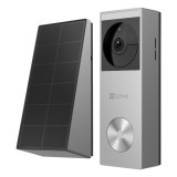 Sonerie video smart / inteligenta EZVIZ CS-HP3(3MP), Wi-Fi, panou solar, acumulator 5200 mAh, stocare 32 GB