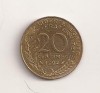 Moneda Franta - 20 Centimes 1992, Europa