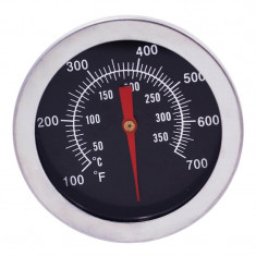 Termometru metalic pentru cuptor, analogic, de insertie, cu tija ascutita foto