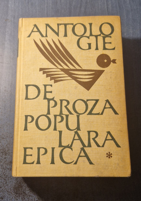 Antologie de proza populara epica Ovidiu Birlea