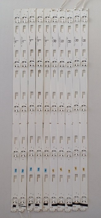 SUY550AH0_rev00_5led_R &amp; L barete led originale Sony KD-55X8005C