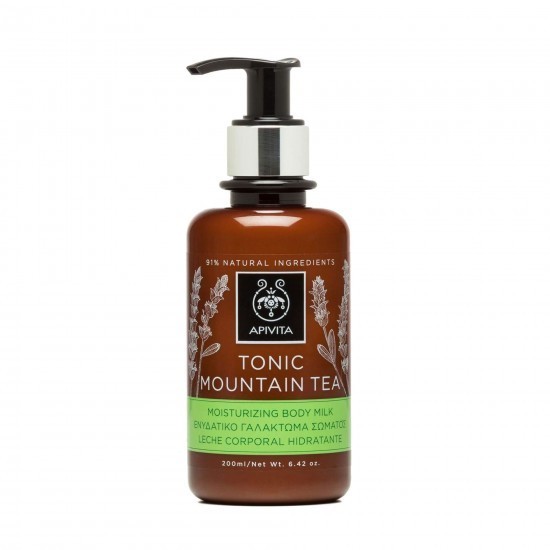 APIVITA Lapte de corp hidratant Tonic Mountain Tea cu ceai de munte 200ml