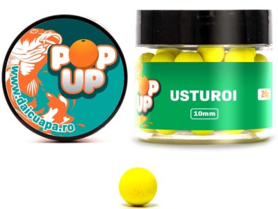Pop Up Da-i Cu Apa, Galben, Usturoi, 10mm, 20g foto