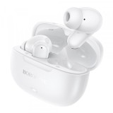 Handsfree Bluetooth Borofone BW96 Mellow, TWS, Alb
