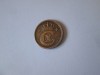 Danemarca 1 Ore 1921 aUNC Christian X, Europa, Bronz