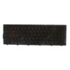 Tastatura Laptop, Dell, Inspiron 3543, 3551, 3552, 5542, 5543, 5545, 5547, 5548, 5551, 5552, iluminata, rosu