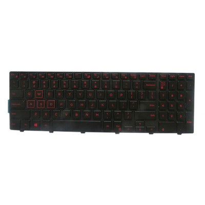 Tastatura Laptop, Dell, JYP58, NSK-LR0BC, OJYP58, PK1313G1B00, PK1313G1B09, 3550, 3541, 3542I, iluminata, rosu foto