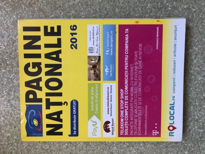 PAGINI NATIONALE 2016