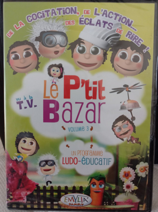 DVD - LE P&#039;TIT BAZAR VOL 3 - SIGILAT franceza