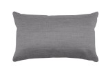 Perna Decorativa Bea 30x50cm, Culoare Antracit, 100% Poliester
