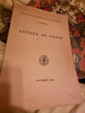 D. M. Pippidi - Autour de Tibere (Cu dedicatie de la autor, pentru Tudor Vianu)