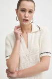 Cumpara ieftin Miss Sixty pulover din amestec de in RJ5280 culoarea bej, călduros, 6L1RJ5280000
