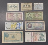 Lot 3 Bancnote Rom&acirc;nia Circulate - Numismatică, Bancnote Rom&acirc;nești