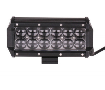 LED Bar Auto Offroad 4D 36W/12V-24V, 3060 Lumeni, 7&amp;amp;quot;/17 cm, Spot Beam 12 Grade foto