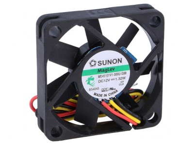 Ventilator axial DC 12V 45x45x10mm 19,9m3/h 32,5dBA Vapo foto