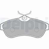 DELPHI LP1715 set placute frana,frana disc