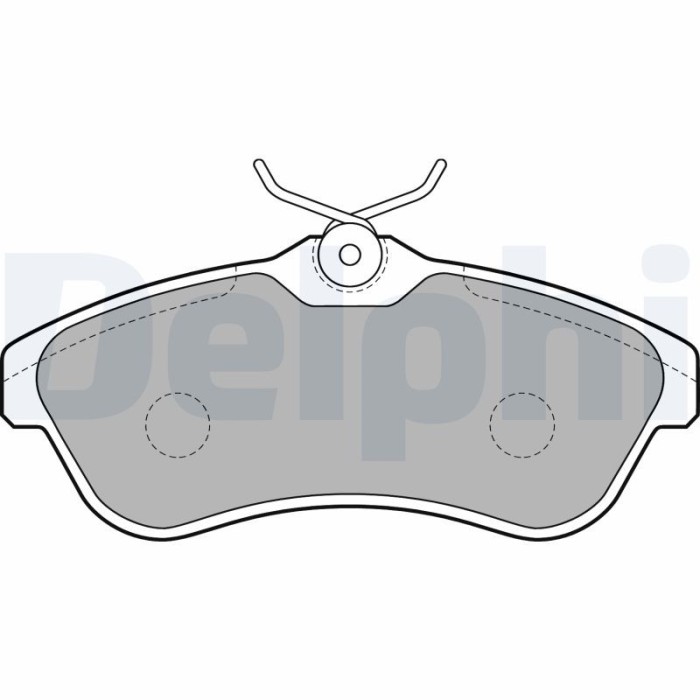 DELPHI LP1715 set placute frana,frana disc