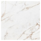 Gresie interior baie / bucatarie Nora Bone, 50 x 50 cm, lucioasa, crem, aspect marmura