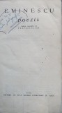 Poezii, Mihai Eminescu, editie de Perpessicius, 1958, 658 pagini, stare f buna