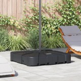 vidaXL Set bază pentru parasol cantilever 2 pcs Negru 88 x 88 x 19 cm 42006932