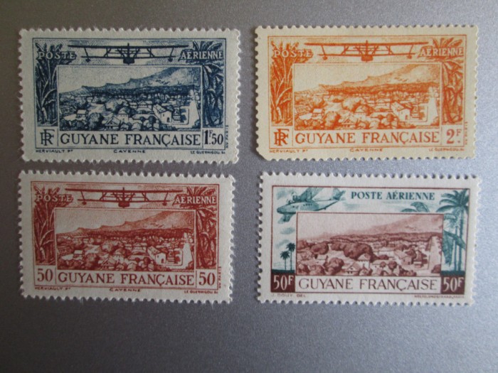 GUYANA FRANCEZA SERIE MNH/MH=209