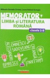 Memorator de limba si literatura romana - Clasele 5-8 - Mihaela Daniela Cirstea, Limba Romana